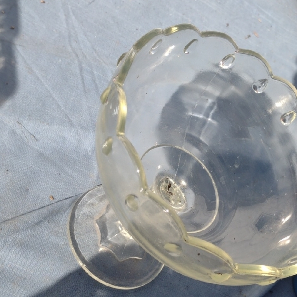 1950's Scalloped Edge Fruit Bowl